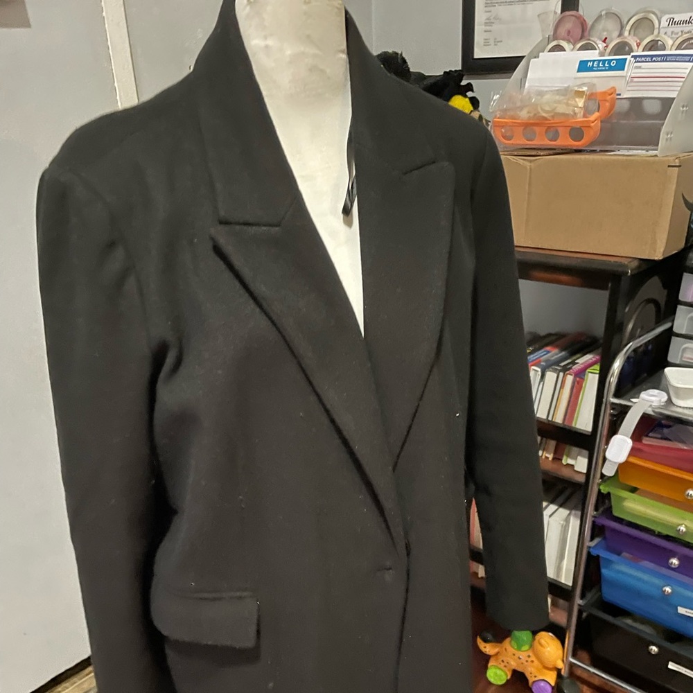 Primark women’s black trench coat